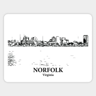 Norfolk - Virginia Magnet